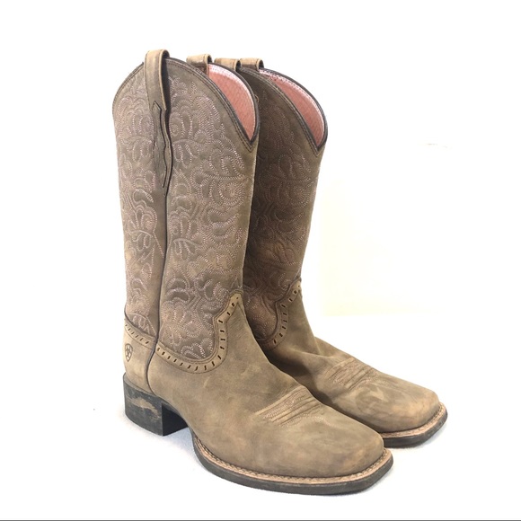 ariat round up remuda western boot